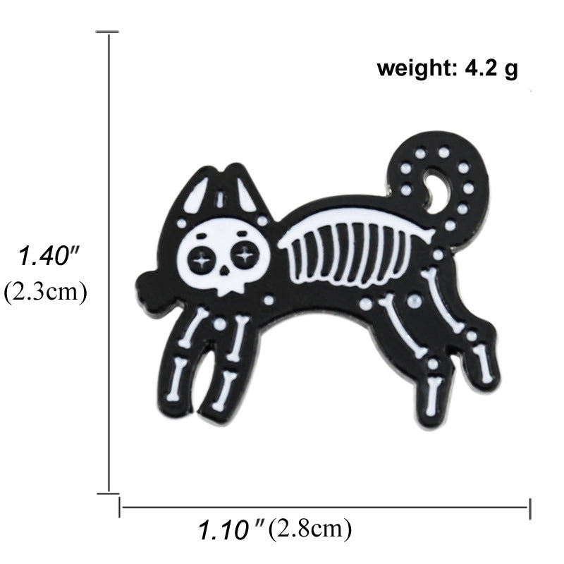Cartoon Style Pin Alloy Plating No Inlaid Unisex Brooches
