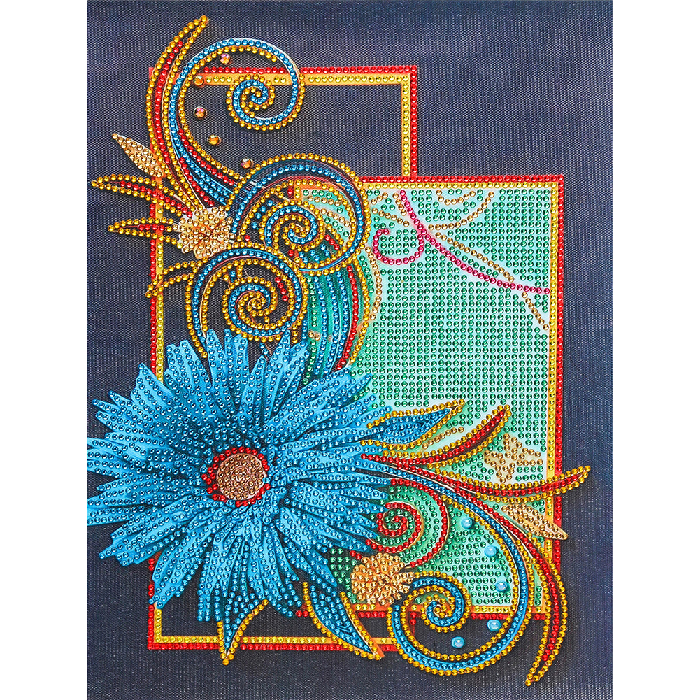 

Flower Quilling Paper - Special Shaped Diamond Painting - 30*40CM, 501 Original