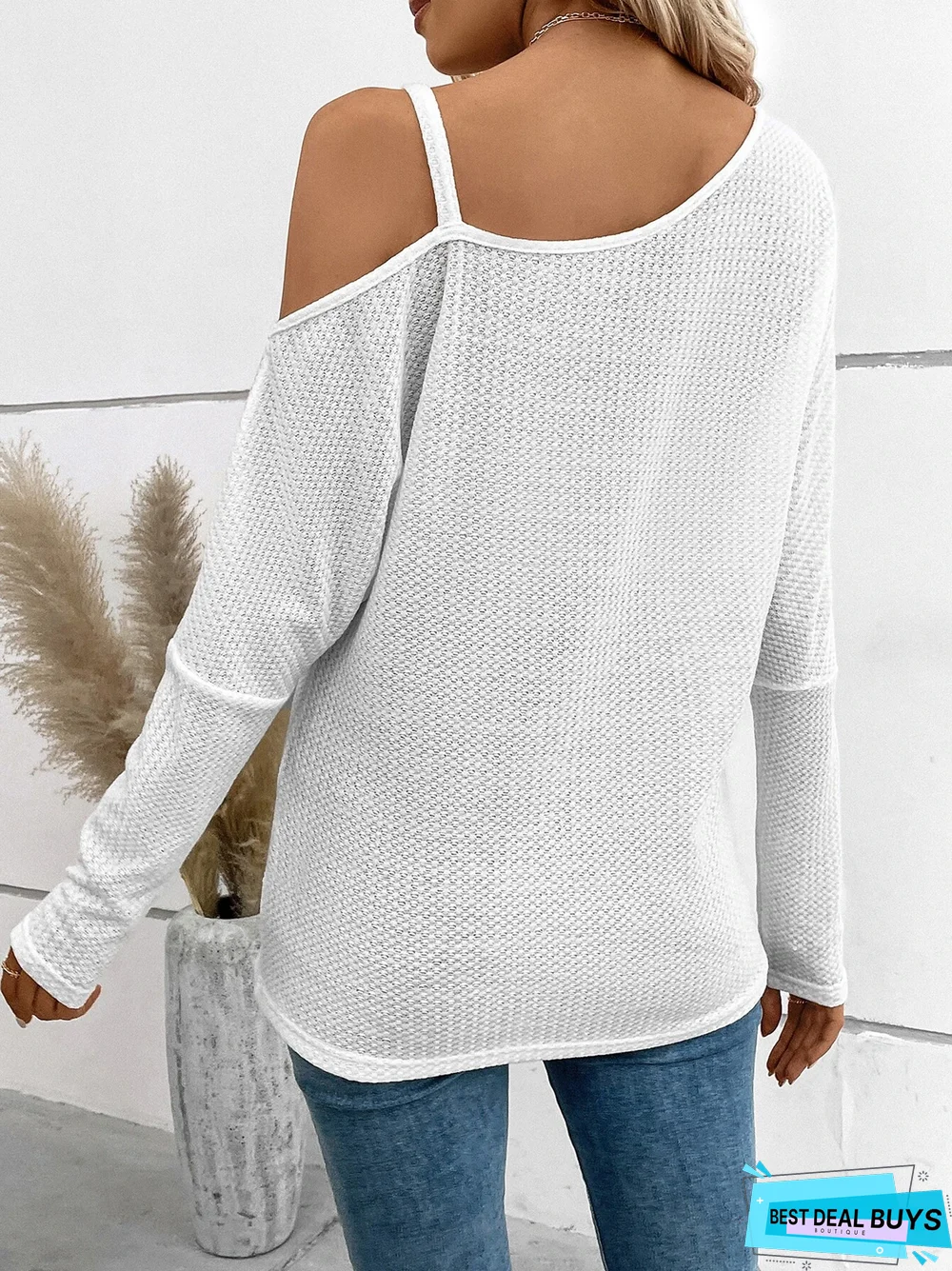 Casual Buckle Plain Top