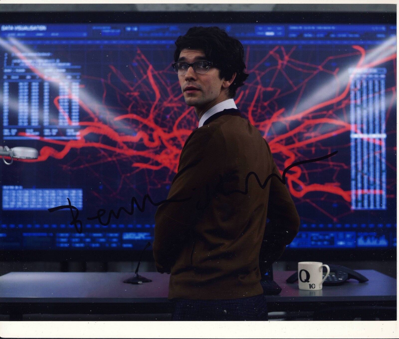 Ben Whishaw Autograph JAMES BOND SKYFALL Signed 8x10 Photo Poster painting AFTAL [A0202]