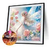 Diamond Painting-DIY Crystal Rhinestone Flower Fairy