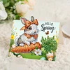 (US Only)8PCS DIY Diamond Art Greeting Cards Easter Designs Congratulations Cards & Gifts