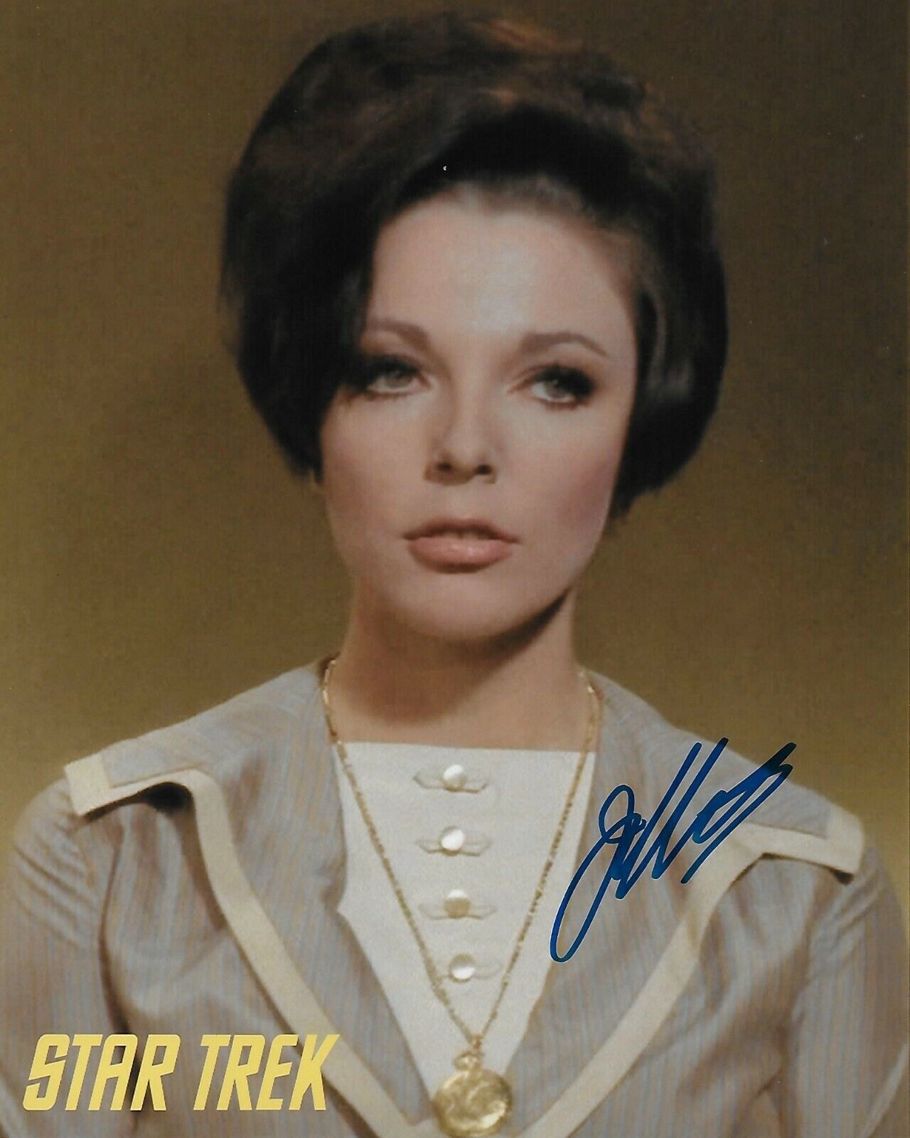 Joan Collins Star Trek Original Autographed 8X10 Photo Poster painting #10 signed @HollywoodShow