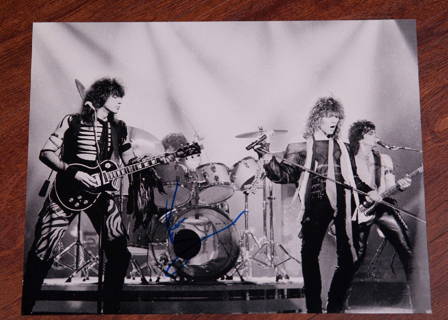 GFA Jon Bon Jovi Guitarist * RICHIE SAMBORA * Signed 11x14 Photo Poster painting ADM COA