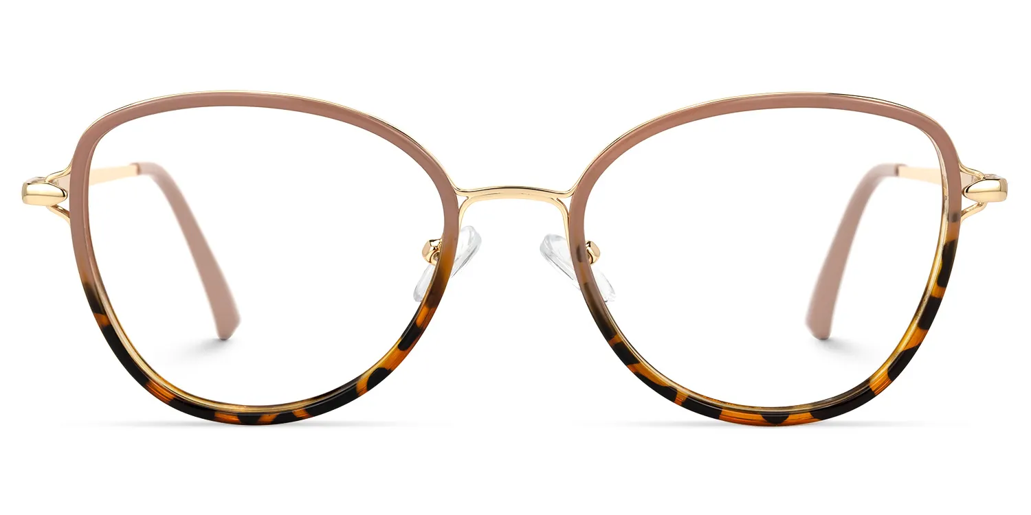 Quaid Braun-Tortoise Cateye Brille Braun-Tortoise