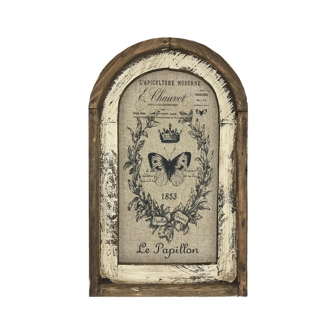 Butterfly Wall Art Rustic Farmhouse Decor