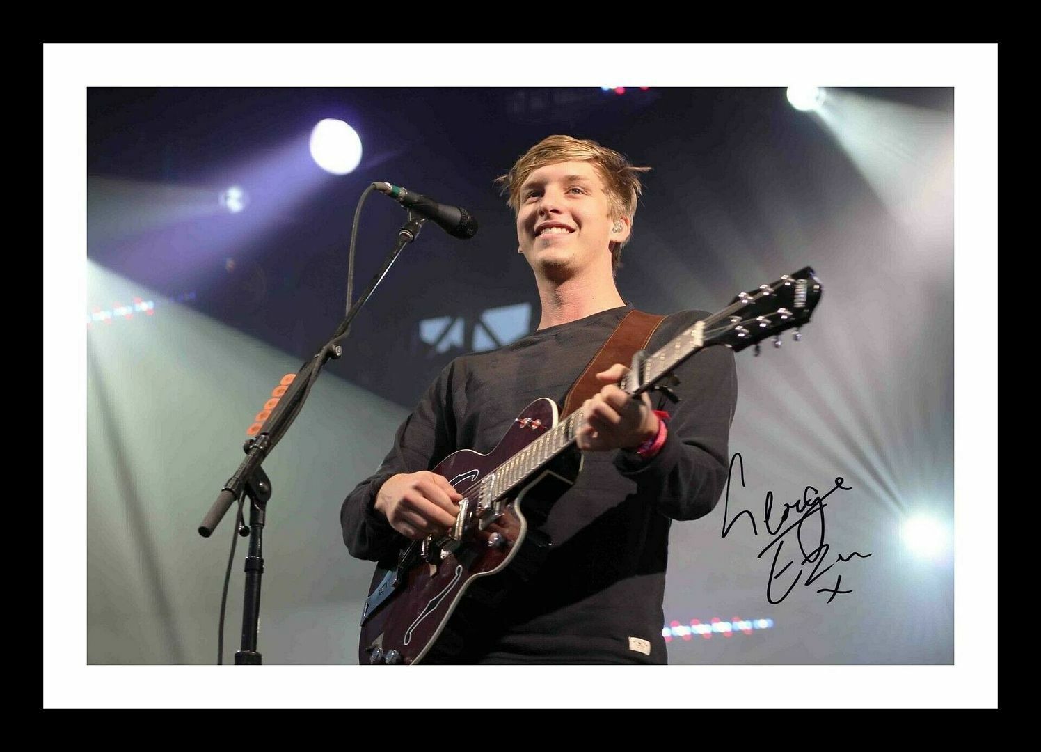 George Ezra Autograph Signed & Framed Photo Poster painting 4