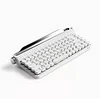 ACTTO B705 Bluetooth Wired Dual Mode Office Retro Typewriter Mechanical Keyboard for Mobile Phones, iPads and Computers