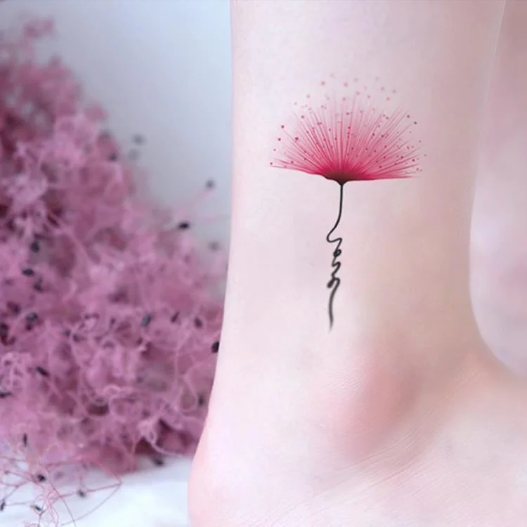 Sdrawing 4/5/9/10/18 PIeces Long Lasting Blue Flower Jewelry Tattoo Sticker Sexy Belly Block Scar Stretch Marks Waterproof Tattoo Sticker