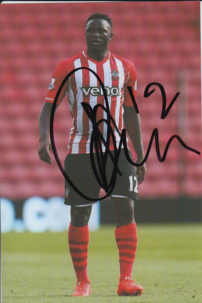 SOUTHAMPTON HAND SIGNED VICTOR WANYAMA 6X4 Photo Poster painting 8.