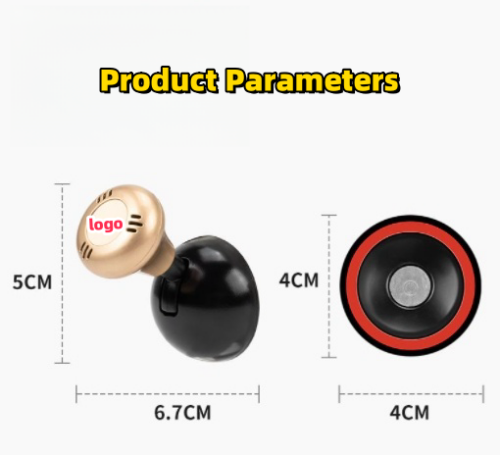 Metal One-touch Start Rocker Ball Car Button Key Protection Cover