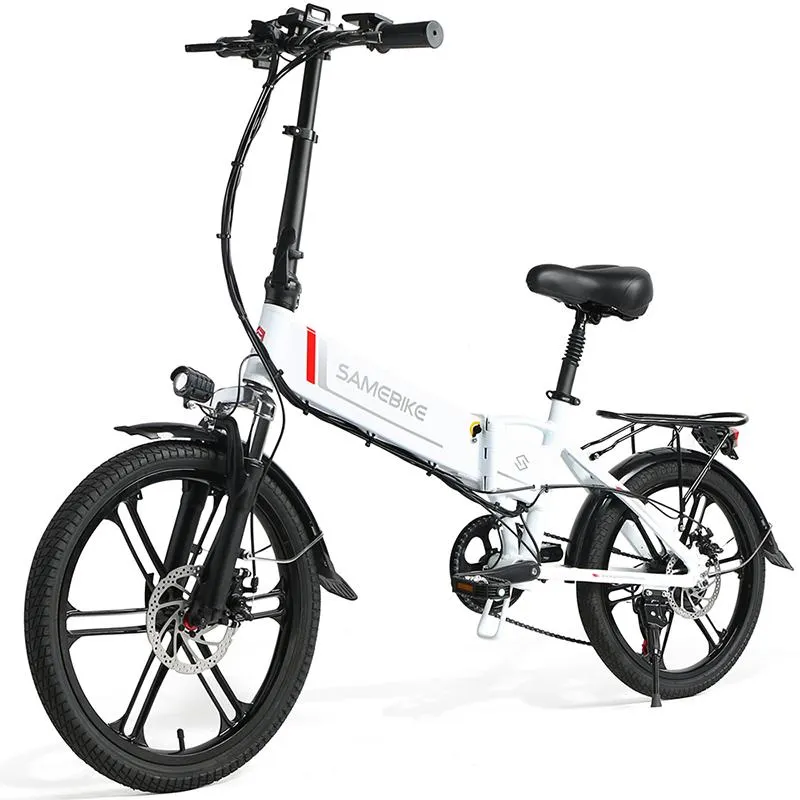 SAMEBIKE 20LVXD30 II Folding Electric Bike 20 Inch Tires 350W Motor 10.4Ah  Battery Max 35 KPH (Updated Version)