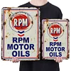 RPM MOTOR OILS - Vintage Metal Signs(12*16Inch)