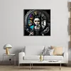 【Limited Stock Sale】Scary Big-Eyed Doll-14CT Stamped Cross Stitch 50*50cm/19.69*19.69in tapestrymarket