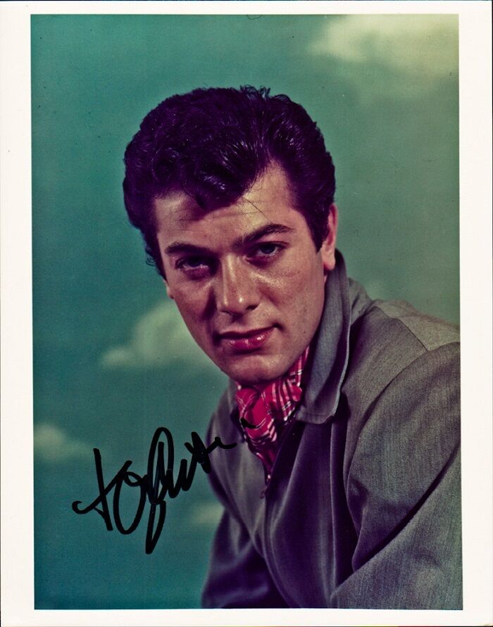 Fabulous Young TONY CURTIS Signed Photo Poster painting - SOME LIKE IT HOT