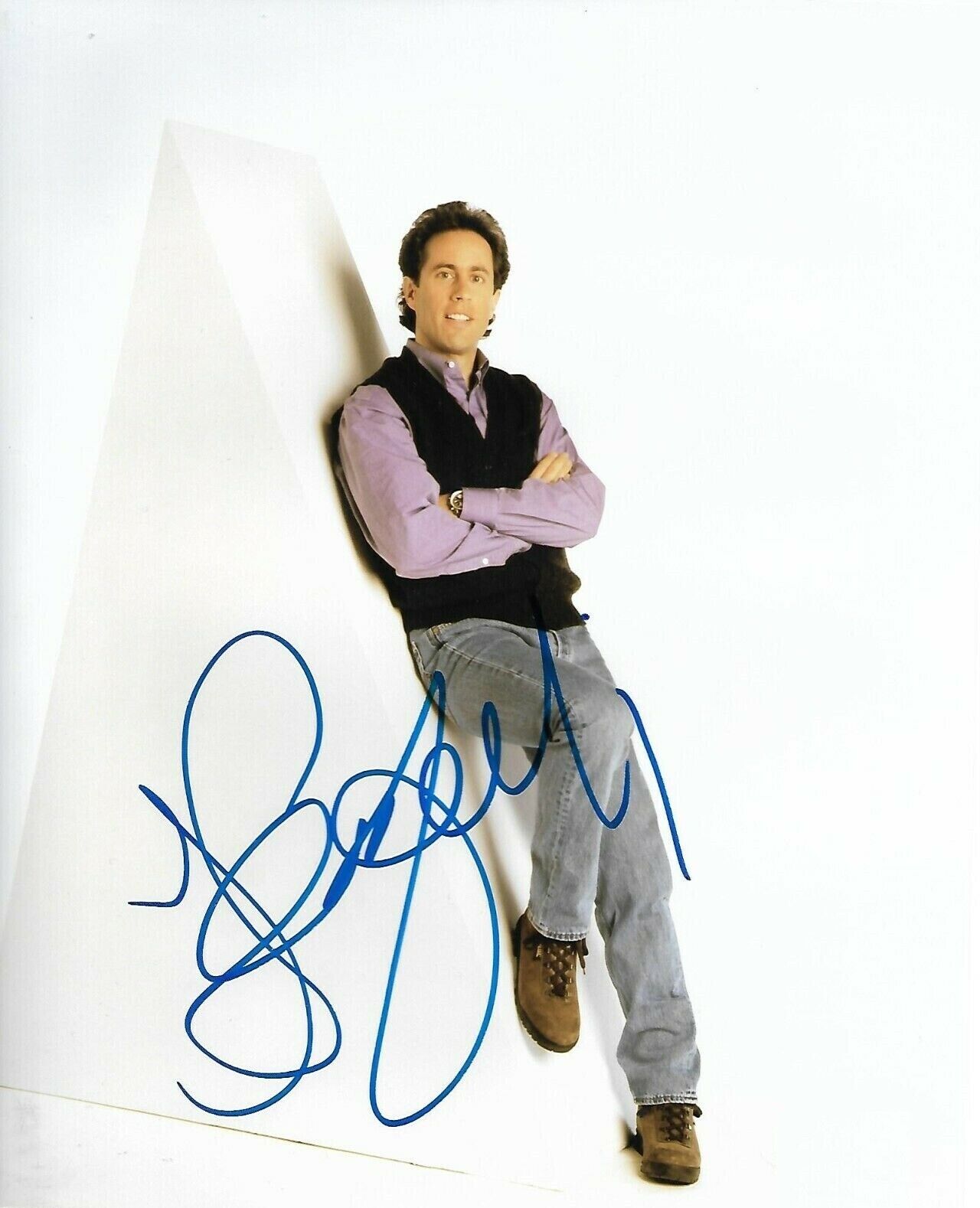 Jerry Seinfeld Autographed Signed 8x10 Photo Poster painting ( Seinfeld ) REPRINT