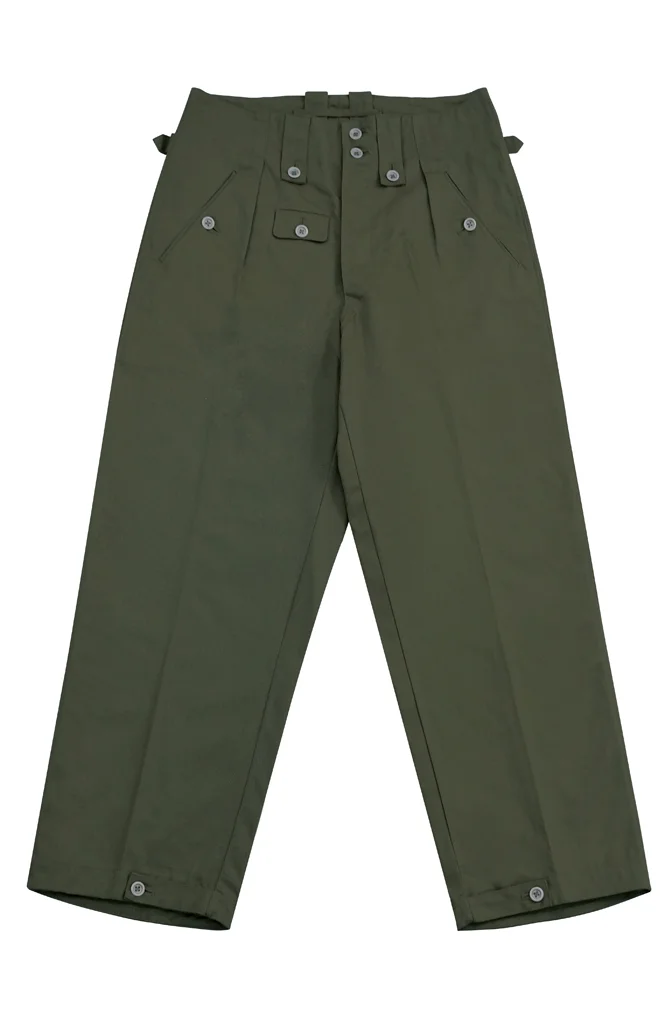   Wehrmacht DAK Tropical Afrikakorps Olive M1943 Field Trousers German-Uniform