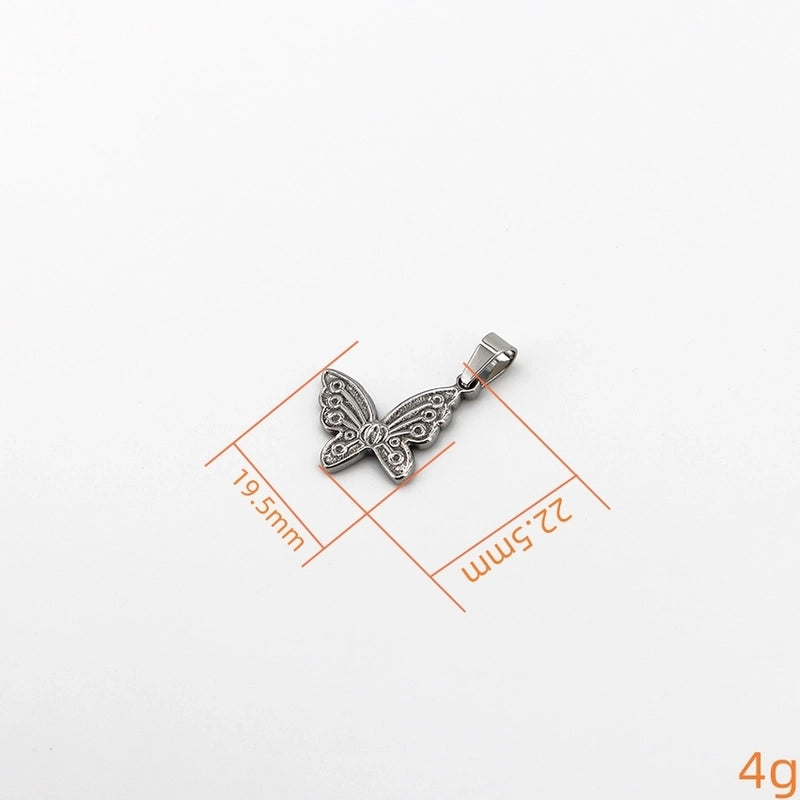 1 Piece 23mm * 17mm 304 Stainless Steel Hexagram Eagle Butterfly Pendant Jewelry Accessories