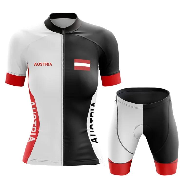 Austria Women's Short Sleeve Cycling Kit