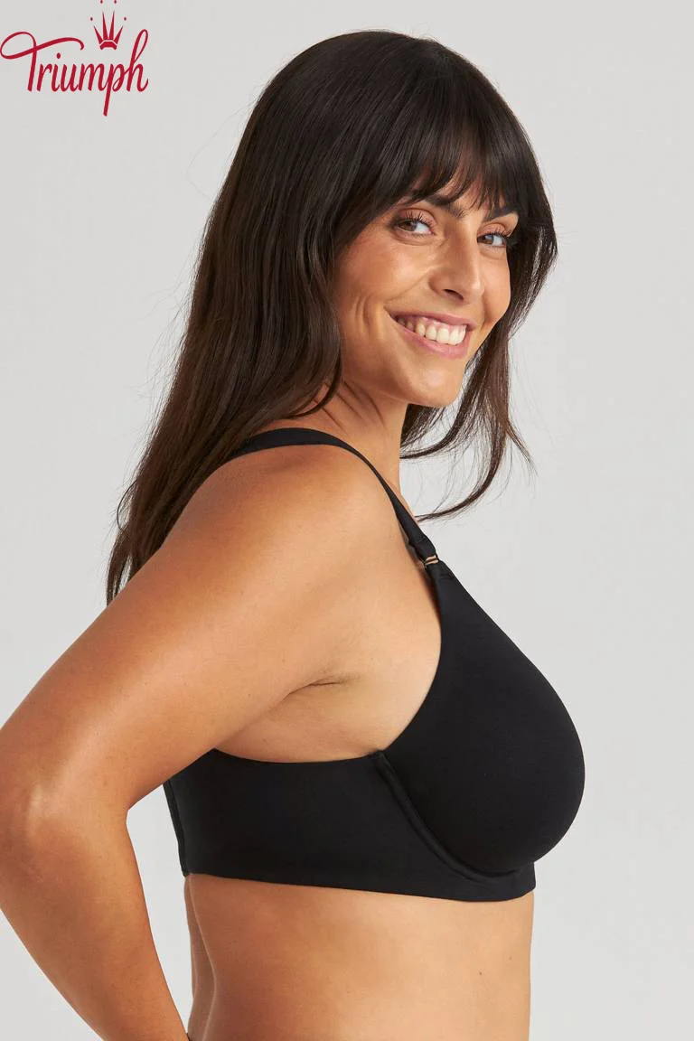 Triumph - (4 peças) Soutien de algodão com armação