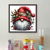 Christmas Gnome-11CT Stamped/Counted Cross Stitch 40*40cm/15.75*15.75in
