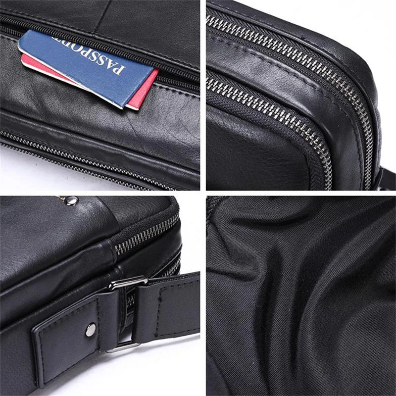 Retro Large Capacity Casual Shoulder Bag Crossbody Bag For Men