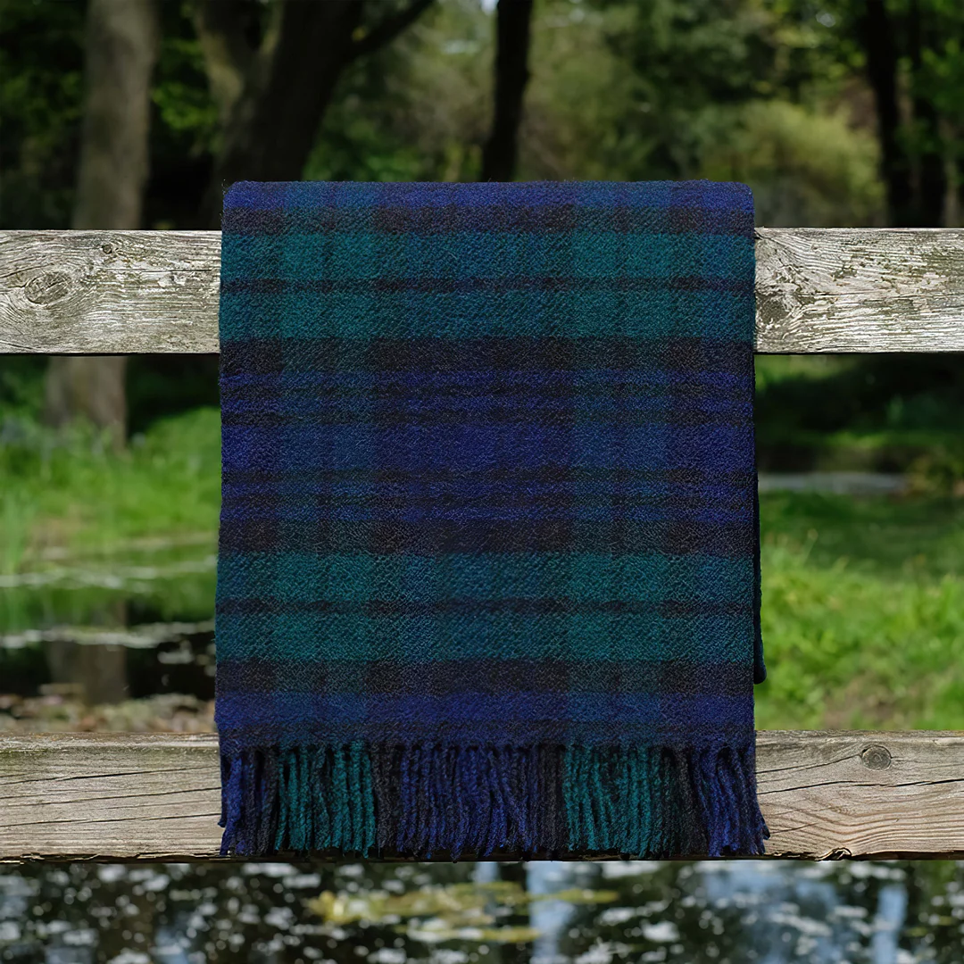 Classic Scottish Plaid Cozy Scarf