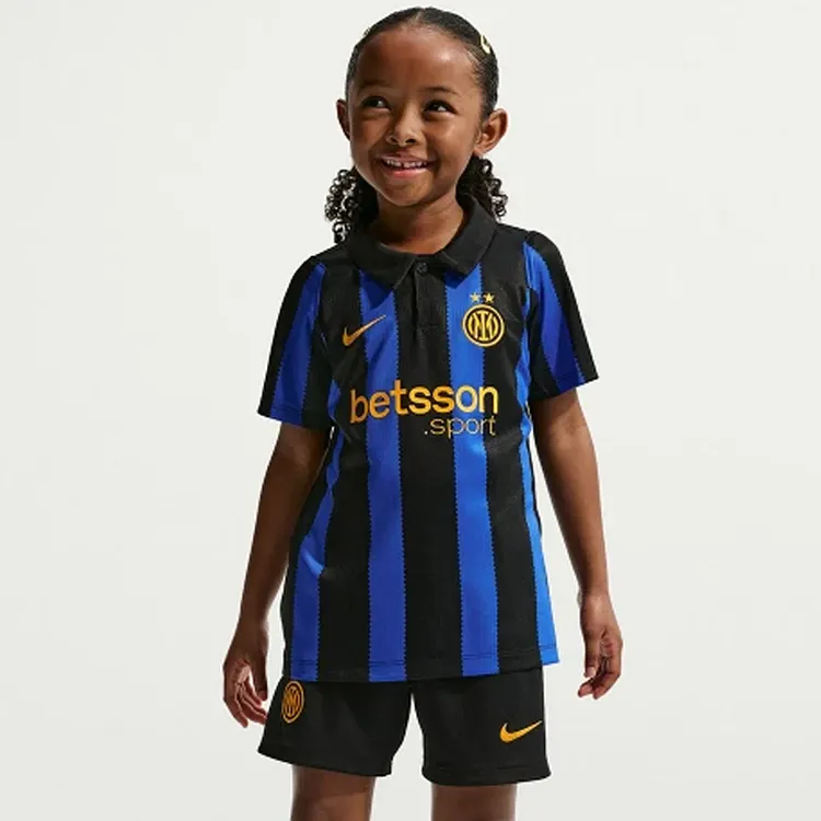 Kids Inter Milan 26/27 Home Football Jersey 1:1 Thai Quality