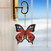 6PCS Diamond Painting Double Sided Butterfly Diamond Art Keyring
