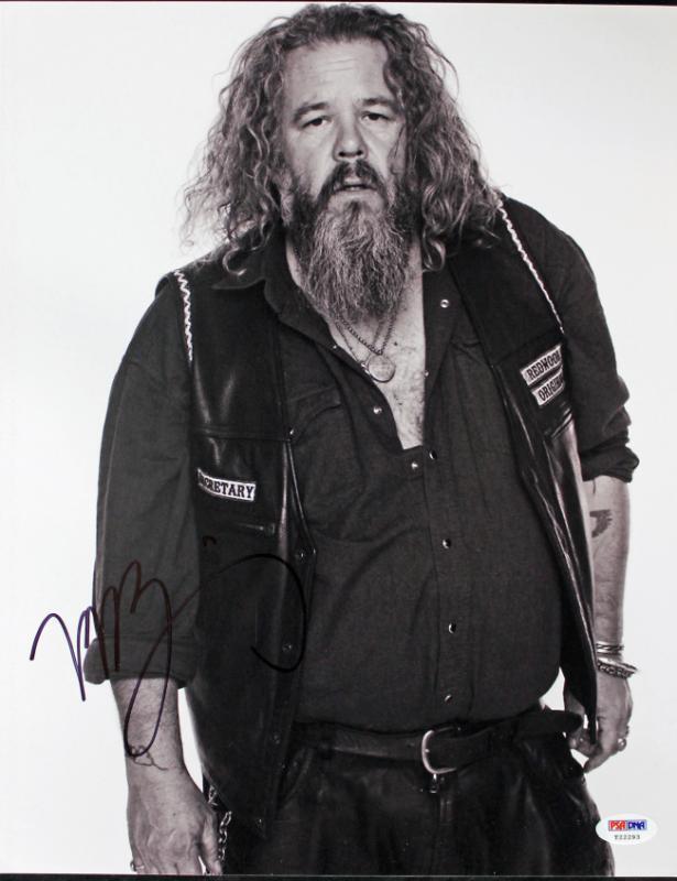 Mark Boone Junior Sons Of Anarchy Signed Authentic 11X14 Photo Poster painting PSA/DNA #T22293