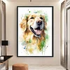 (Stamped/Counted) Golden Retriever-11CT Cross Stitch 40*60cm(Big Size)