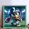 Seattle Seahawks Football-11CT Stamped Cross Stitch 40*40cm tapestrymarket