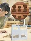 Slot Cutting Wood Bow Tie Professional Butterfly Inlay Template for Woodworking