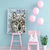 Wolf-11CT Counted Cross Stitch Kit(27*39cm)