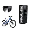 Aluminum Alloy Cycling Light 120 Wide-Angle Powerful Handlebar Flashlight