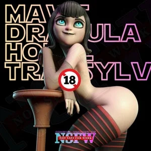 Pornhint NSFW Mavis Dracula Figure from Hotel TransylvaniaNSFW Mavis Figure + Sfw Female Nsfw Dracula 3D Printable Stl Model 3D Printing NSFW