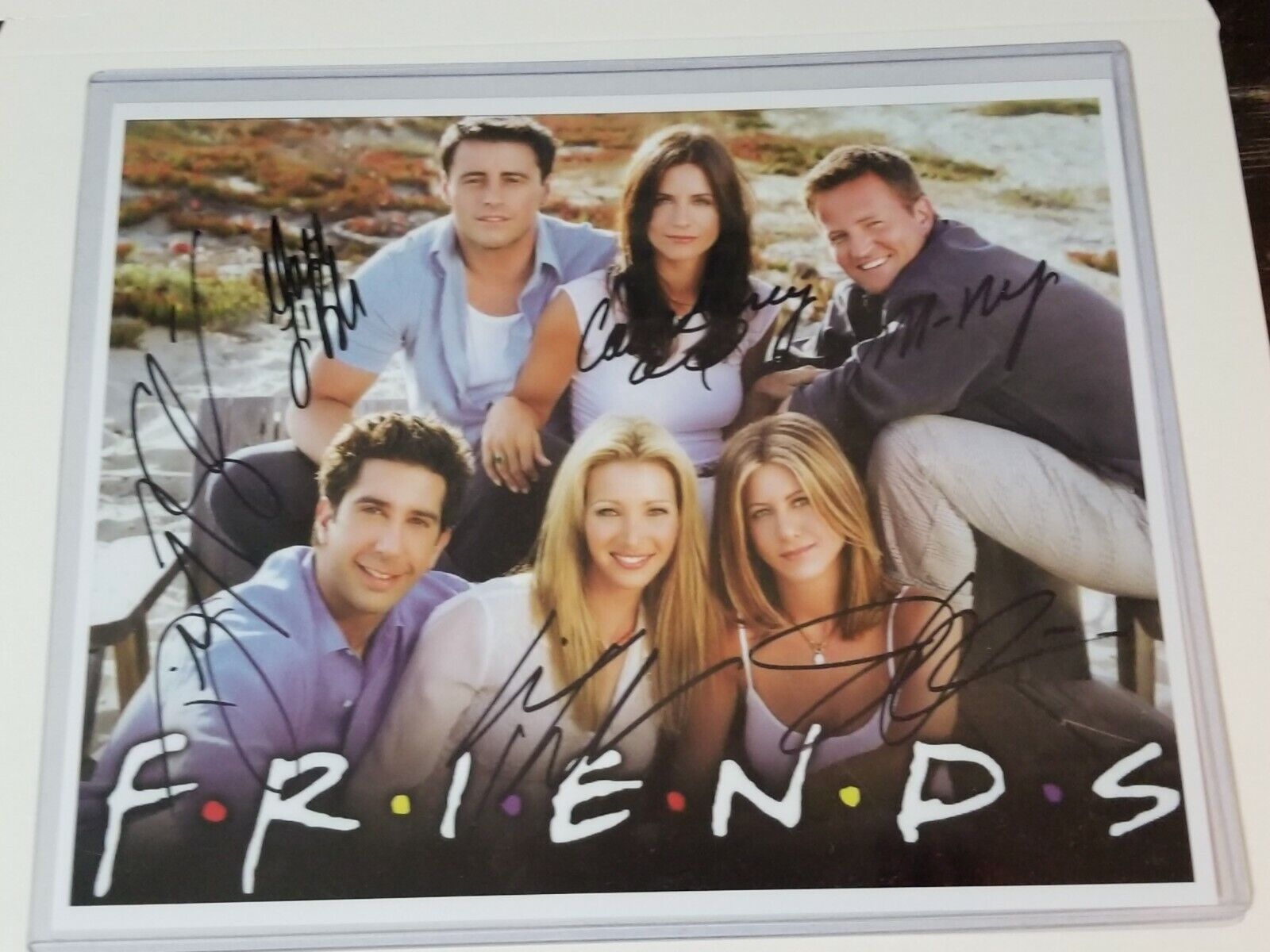 Friends Cast Signed 8x10 Photo Poster painting RP -  Shipping!!