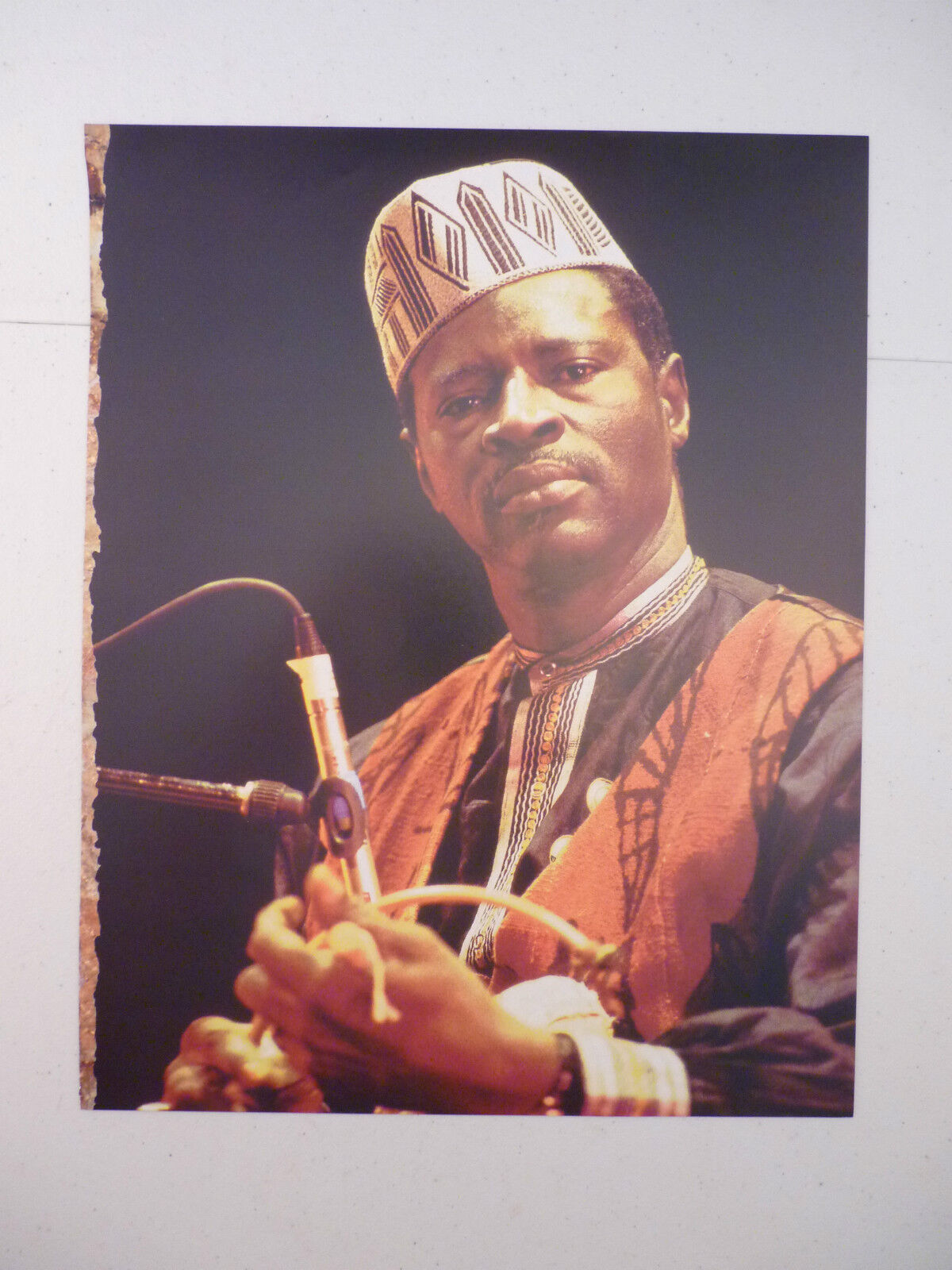 Ali Farka Toure Guitarist 12x9 Coffee Table Book Photo Poster painting Page