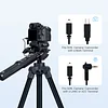 Universal Remote Control Handle For Tripod For Sony A7M4 A7M3/III/S/R FX3 FX6V AX700/AX60 Canon Camera G60/G50 Compatible With Manfrotto Head