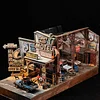 1:64 American car garage material package car garage model DlY assembly