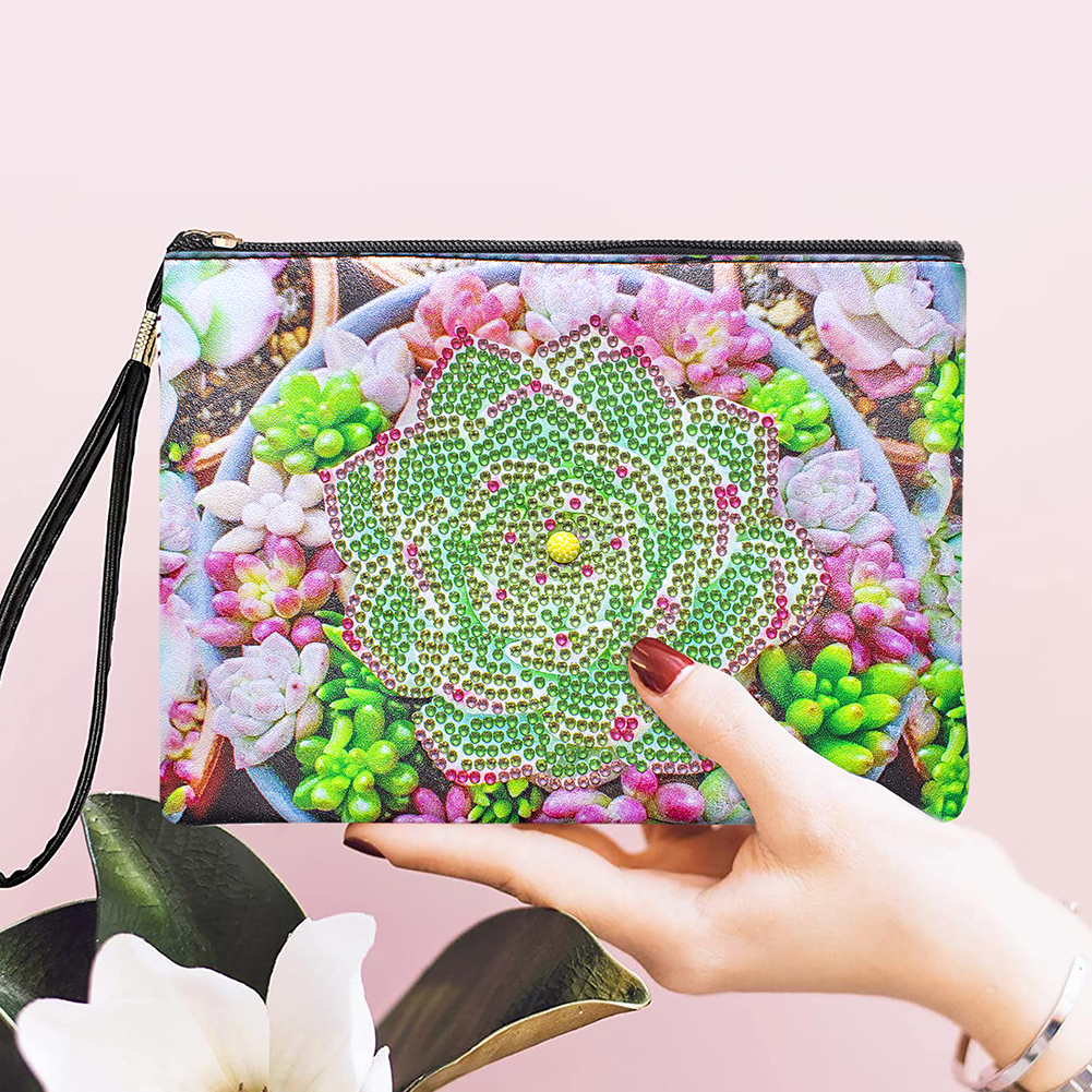 Diamond Painting Clutch DIY Partial Special Shaped Drill PU