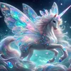 Fantasy Unicorn-Full Round Diamond Painting 30*30CM