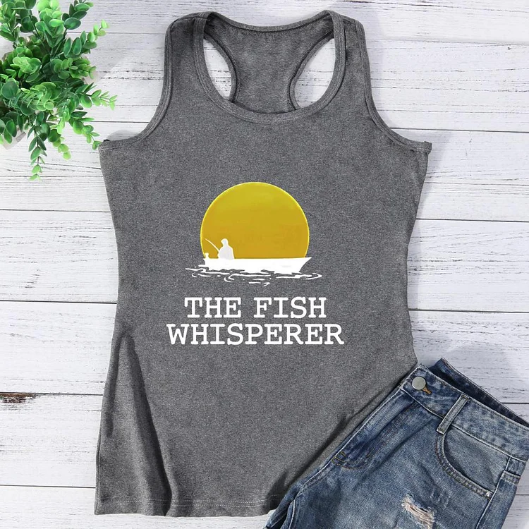 The Fish Whisperer Vest Top-Annaletters