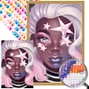 uk.everydayedeals (Limited Stock)Diamond Painting - Round AB Drills -  Shining Star Girls(45*65cm)