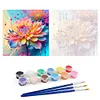 Colorful Flowers-Paint by Numbers Acrylic Painting 40*40CM(Watercolor)(HOT)