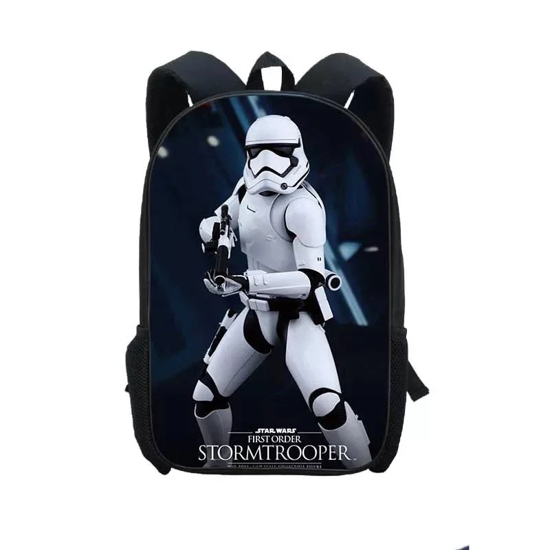 Buzzdaisy Star Wars First Order Stormtrooper #17 Backpack School Sports Bag