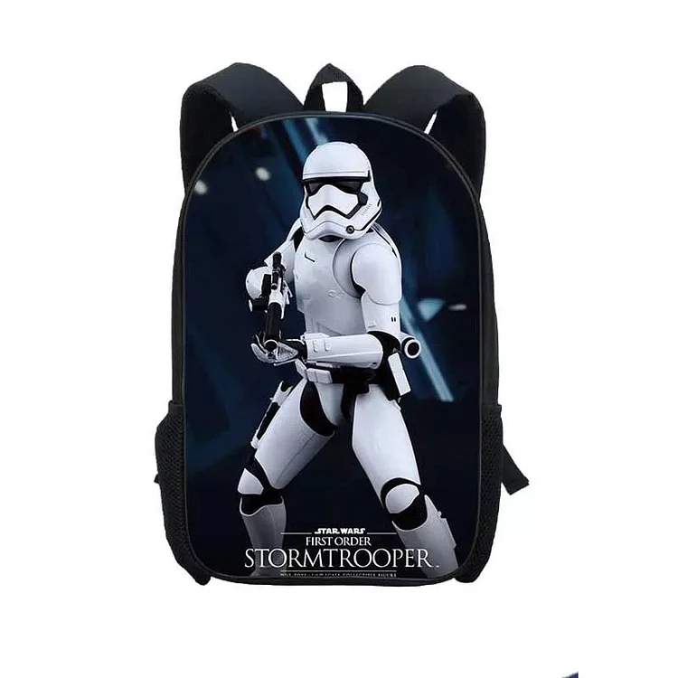 Mayoulove Star Wars First Order Stormtrooper #17 Backpack School Sports Bag-Mayoulove