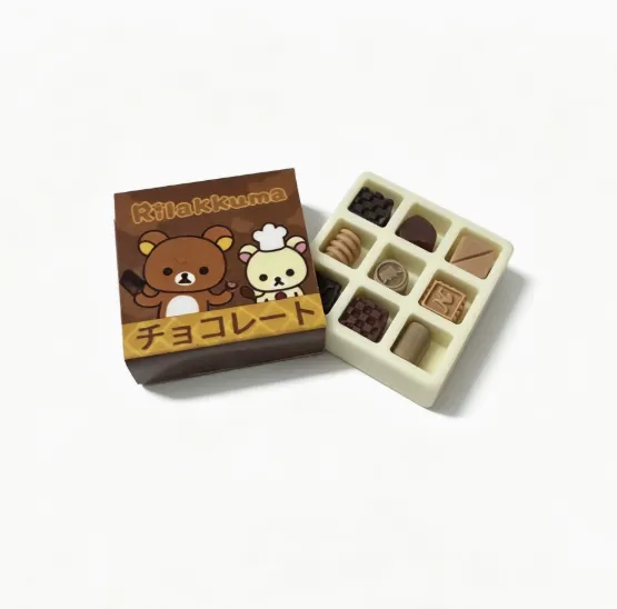 Mini Chocolate Box for Dollhouse