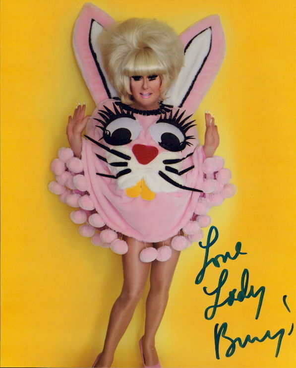 Lady Bunny signed 8x10 Photo Poster painting In-person