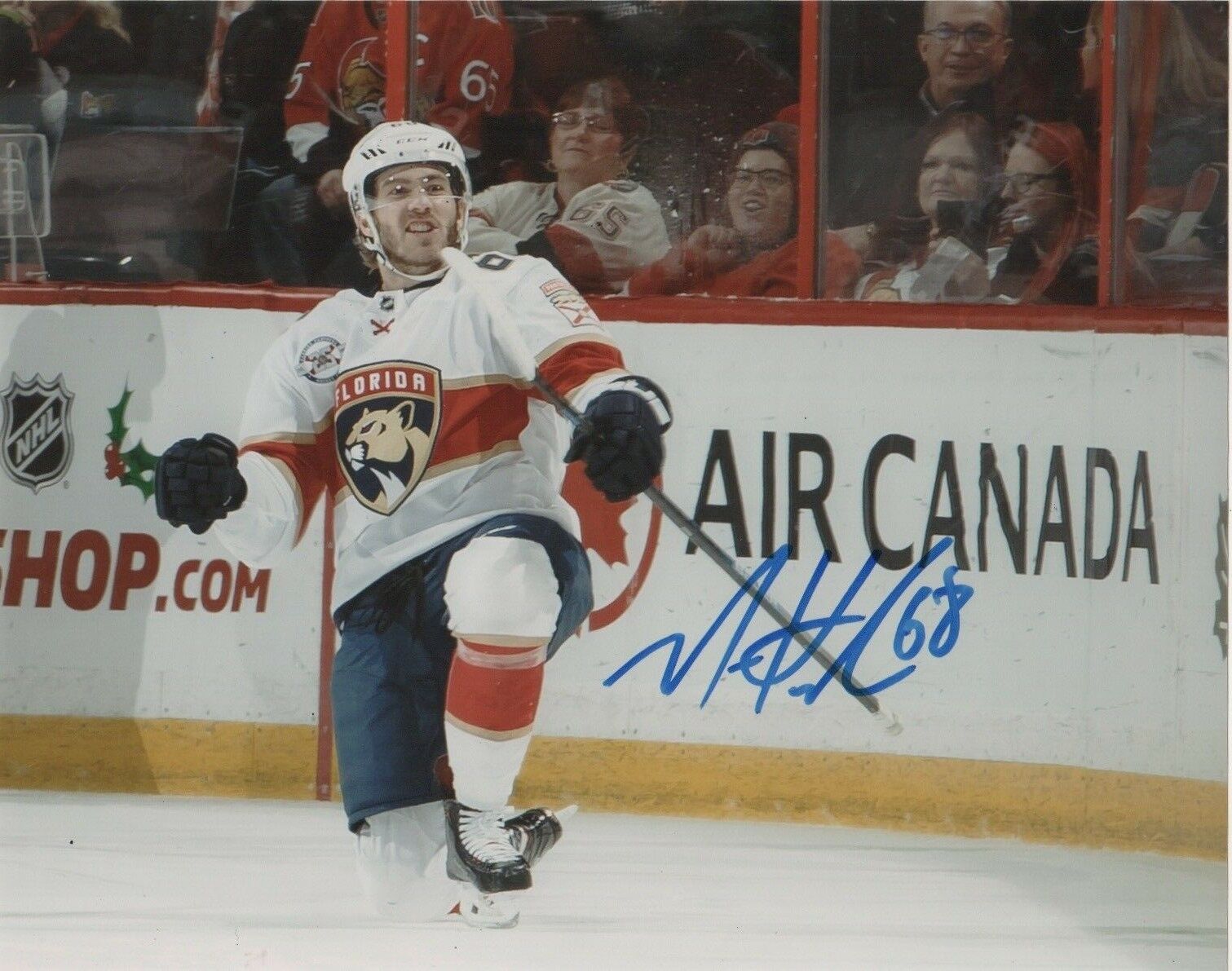 Florida Panthers Mike Hoffman Signed Autographed 8x10 Photo Poster painting COA